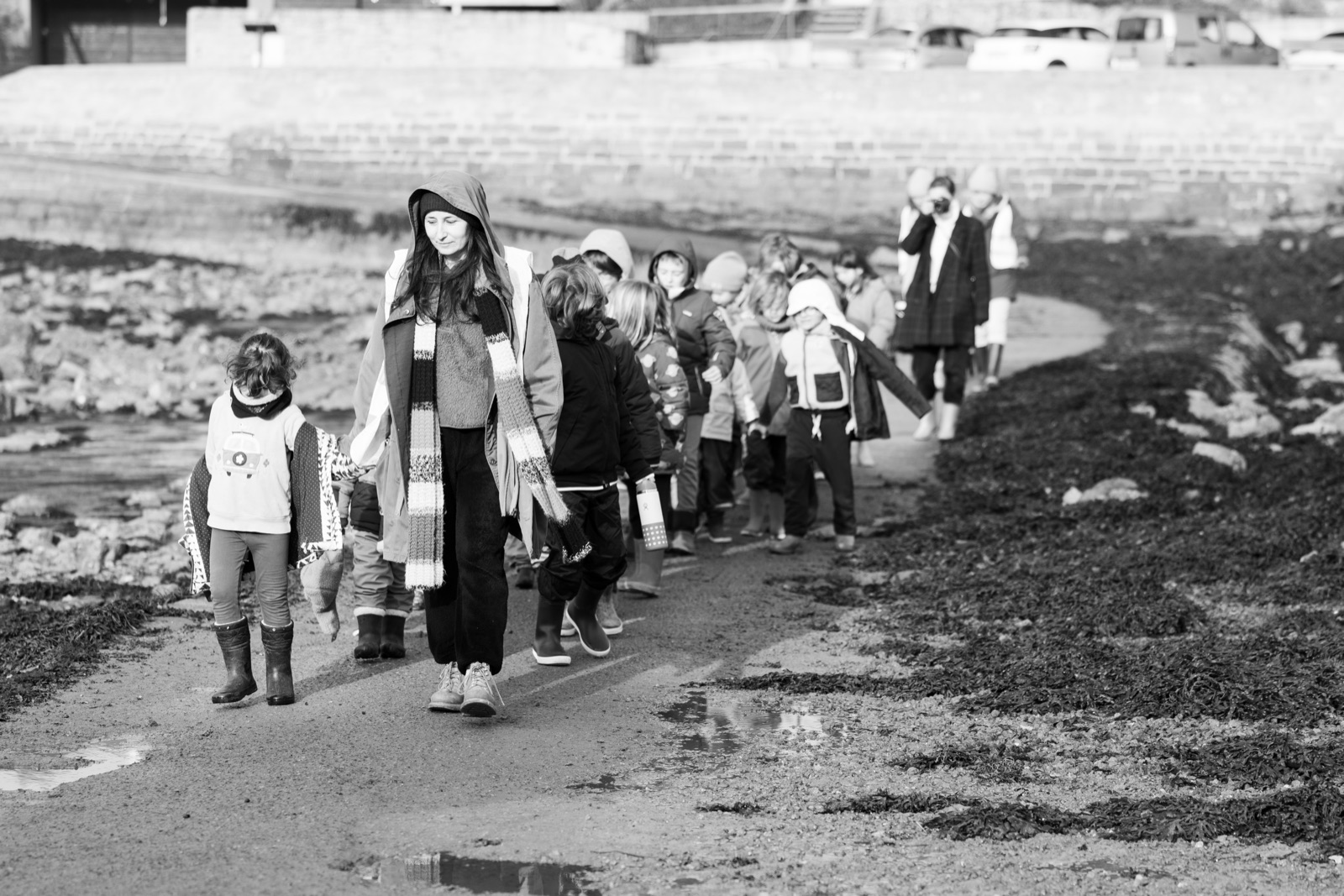 Sortie plage à Larmor-Baden